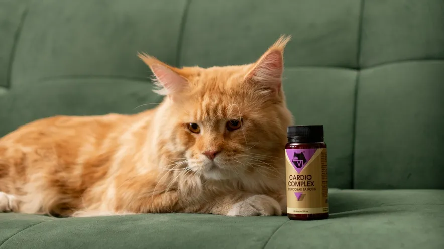 Що давати кішці для покращення роботи серця?